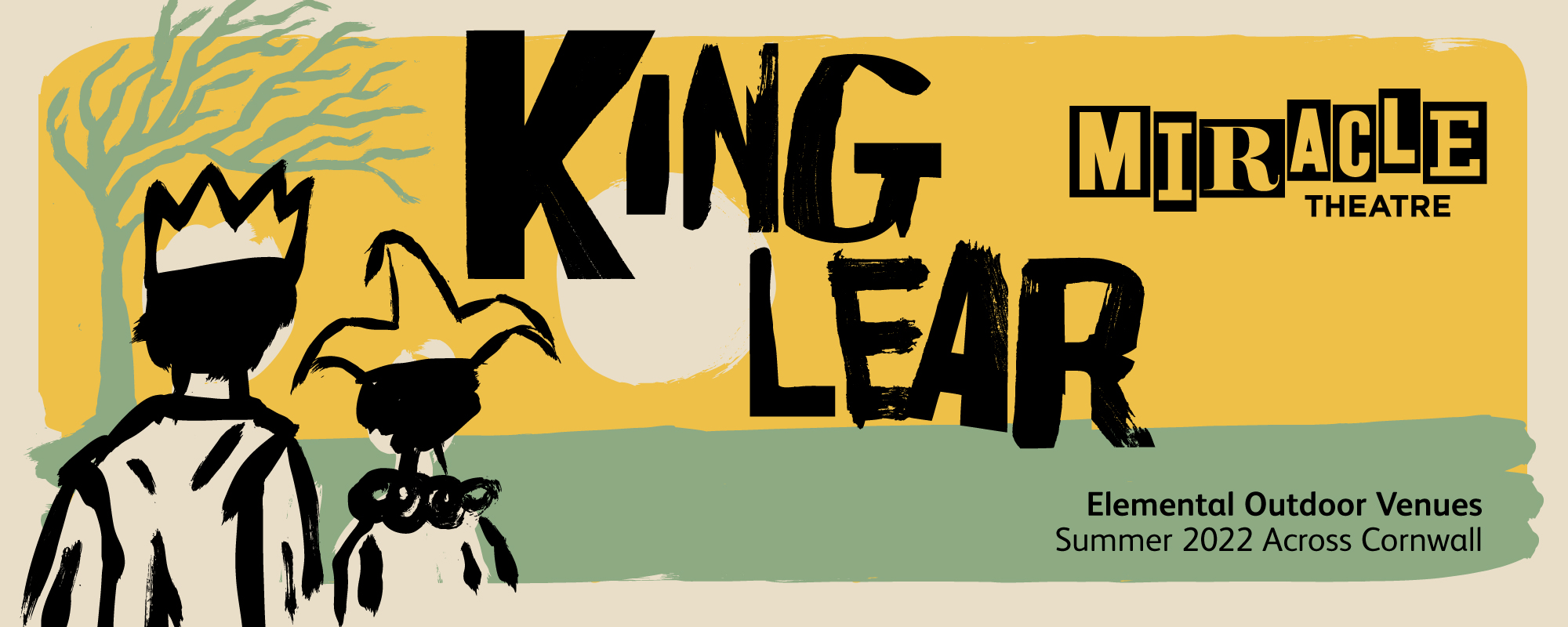 Tour poster for King Lear